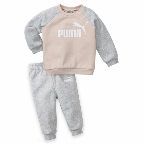 Baby's Tracksuit Puma Minicat Essentials Grey - 6-9 Months