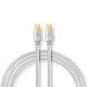 USB 3.2 Gen 1 | USB-C™ Male | USB-C™ Male | 4K@60Hz | 5 Gbps | Gold Plated | 2.00 m | Round | Braide