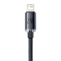 Baseus cable Crystal Shine USB - Lightning 2,0 m 2,4A black