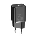 Baseus wall charger Super Si PD 25W 1x USB-C black