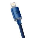 Baseus cable Crystal Shine USB-C - Lightning 2,0 m 20W blue