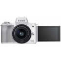 Canon EOS M50 Mark II + EF-M 15-45mm, white (open package)