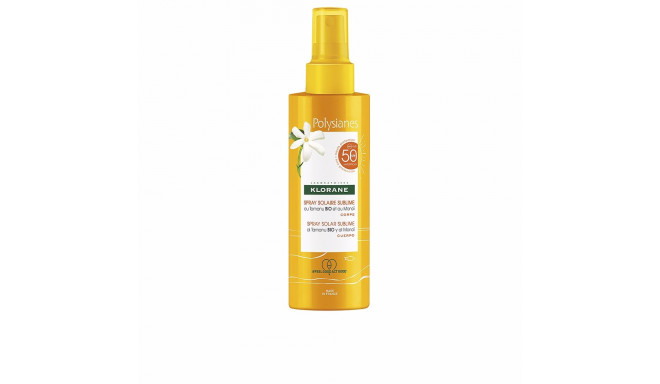 KLORANE POLYSIANES MONOÏ Y TAMANU BIO spray solar corporal SPF50 200 ml