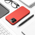 SILICONE Case for HUAWEI P30 Lite peach
