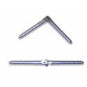aluminum cylindrical hinge with a 3x50pin,2pcs,removable