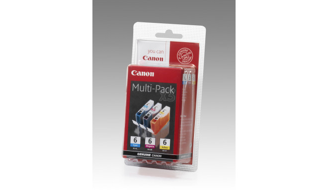 Tint Canon BCI-6 CMY MultiPack värvide komplekt