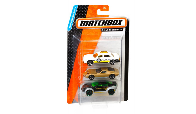 Matchbox® mudelautode 3-pakk