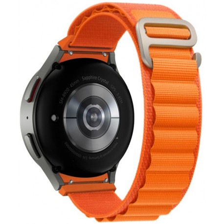 Tech-Protect kellarihm Nylon Pro Samsung Galaxy Watch 4/5/5 Pro, oranž
