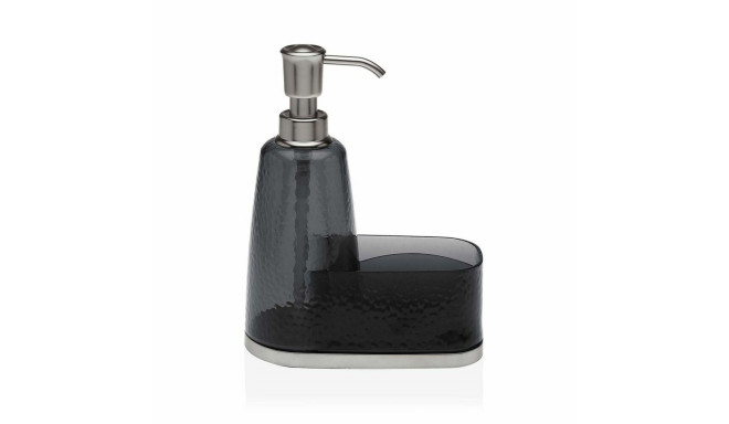 Soap Dispenser Versa Black polystyrene (8 x 19,5 x 16 cm)