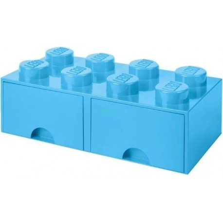 Lego Brick Drawer 8 helesinine sahtel