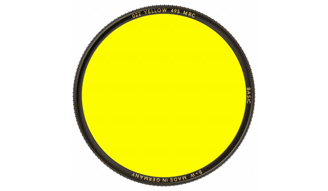 B+W Filter 77mm Yellow MRC Basic