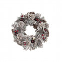 Advent wreathe DKD Home Decor Pineapple polystyrene (35 x 35 x 8,5 cm)