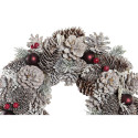 Advent wreathe DKD Home Decor Pineapple polystyrene (35 x 35 x 8,5 cm)