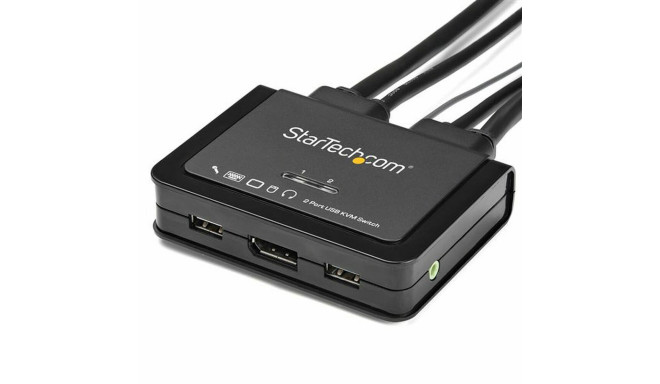 KVM slēdzis Startech SV211DPUA4K 4K Ultra HD USB Displayport 1,2 m