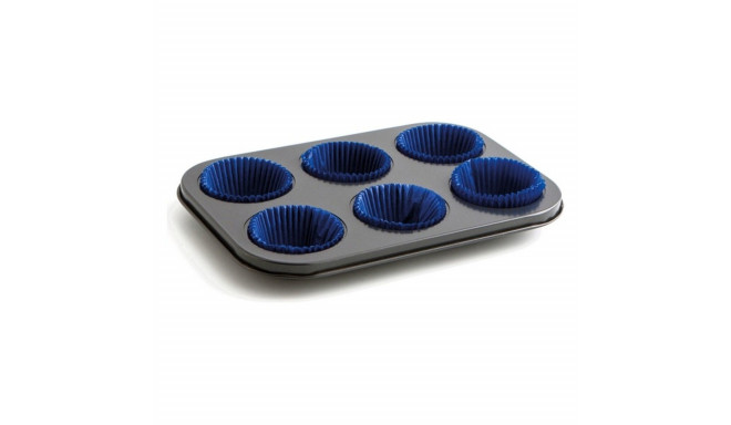 Baking Mould Quid Sweet Stainless steel (27 x 19 x 3 cm) (6 Servings)