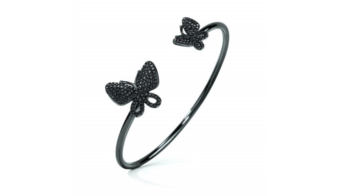 Bracelet Folli Follie Butterflies Sterling silver (Ø 55 mm) - Silver