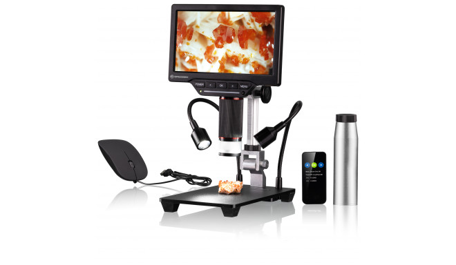 Digital Microscope WiFi 1080P 2L with LCD Screen, BRESSER