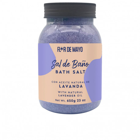FLOR DE MAYO SAL DE BAÑO lavanda 650 gr