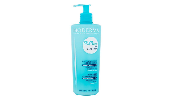 BIODERMA ABCDerm Non Rinse Cleansing Milk (500ml)