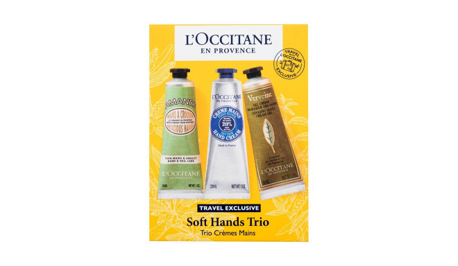 L'Occitane Soft Hands Trio Hand Cream (30ml) (Set)