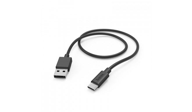 Kaabel Hama USB A 3.1 - USB C, 1m, must