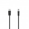 Hama USB Cable, USB-A, USB-B, 3m, must - USB kaabel