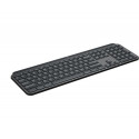 Logitech MX Keys keyboard RF Wireless + Bluetooth Portuguese Graphite