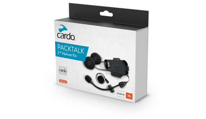 Cardo PackTalk 2nd Helmet Kit Аудиокомплект со звуком от JBL