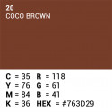 Superior Background Paper 20 Coco Brown 2.72 x 11m