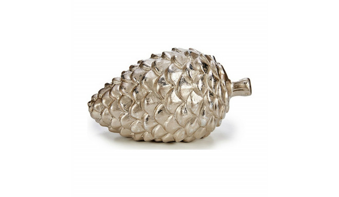 Decorative Figure Krist+ C35-40026A C35-40026A Golden Silver Pineapple 9 x 10 x 16 cm