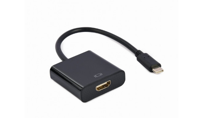 Adapter USB-C for HDMI 4K 30Hz female 15 cm