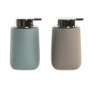 Soap Dispenser DKD Home Decor ABS Dolomite (9 x 9 x 14,5 cm) (2 Units)