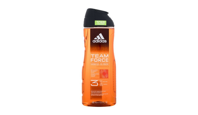 Adidas Team Force Shower Gel 3-In-1 (400ml)