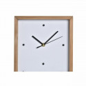 Sienas pulkstenis DKD Home Decor Koks Balts Mājas (20 x 4 x 30 cm)