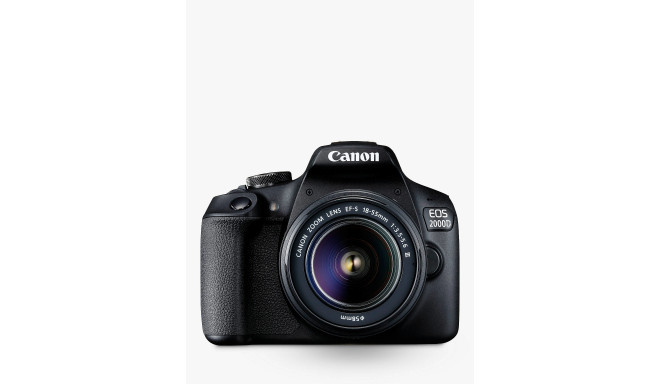 Canon peegelkaamera EOS 2000D 18-55mm III - EXPO