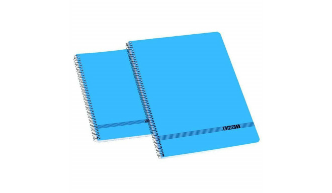 Notebook ENRI A4 Grid sheets Blue 10Units