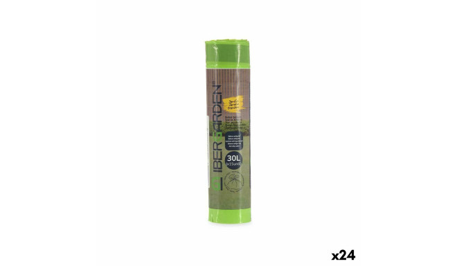 Atkritumu Maisi Ibergarden 190939000520 Zaļš Polietilēns 30 L 24 gb.