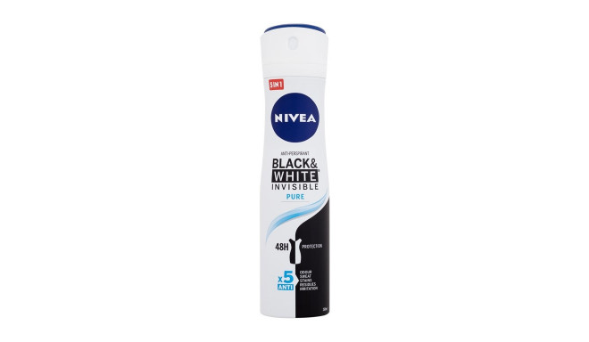 Nivea Black & White Invisible Pure (150ml)