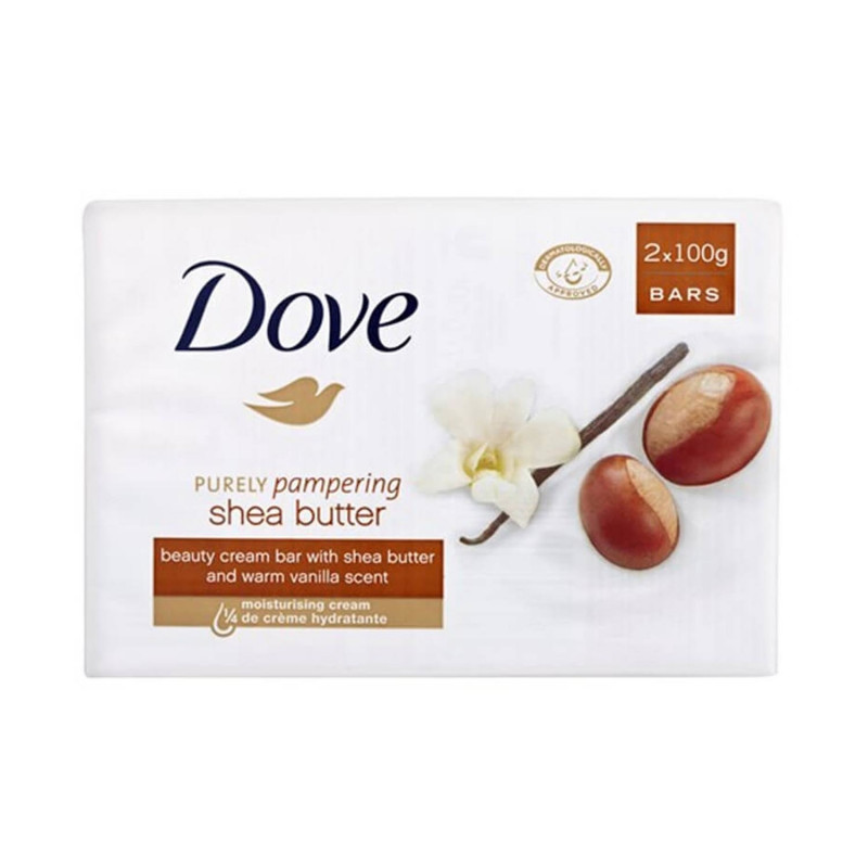 DOVE SHEA BUTTER PASTILLA JABON 2UN - Soaps - Photopoint.lv