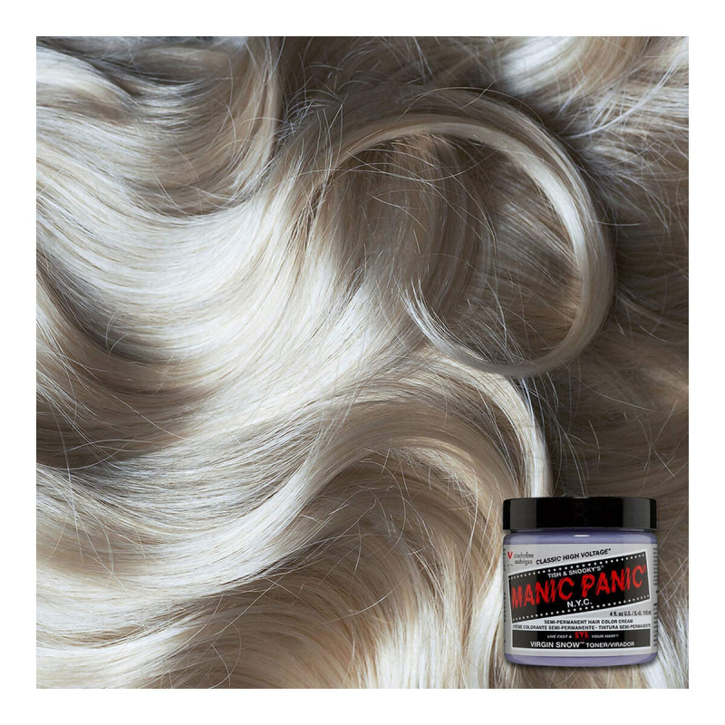 Permanent Dye Classic Manic Panic Virgin Snow (118 ml) - Hair dye &  colorants - Photopoint