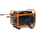 Daewoo GDA 8500E engine-generator 7000 W 30 L Petrol Black, Orange