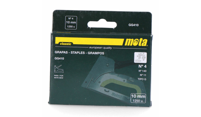 Staples Mota  gg410 1000 Unidades 10 mm Nº 4