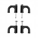 Staples Lapafil Nº 8 2 x 2,5 mm Black Cables 100 Units Staples Lapafil Nº 8 2 x 2,5 mm Black Cables 100 Units