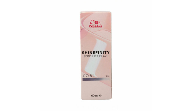 Püsivärv Wella Shinefinity Nº 07/81 (60 ml)