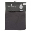 Apron with Pocket Atmosphera Black Cotton (60 x 80 cm)