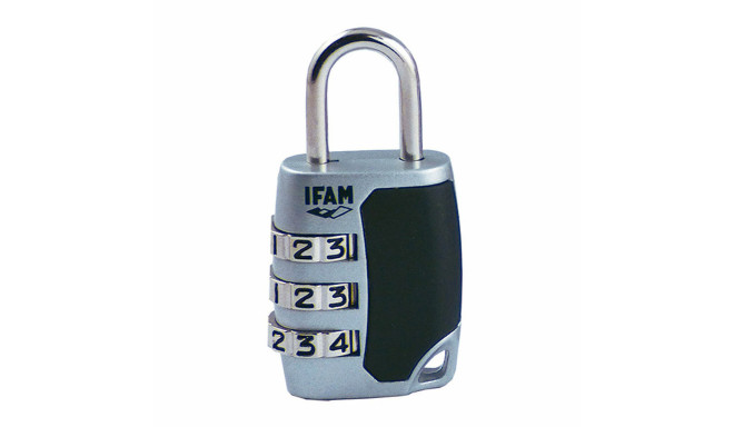 Combination padlock IFAM C25S PVC 25 mm