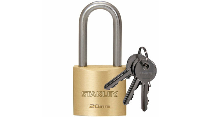 Key padlock Stanley Brass Bow (2 cm)