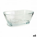 Bowl Transparent Glass 340 ml (6 Units)