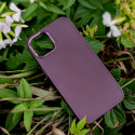 Satin case for iPhone 14 6,1" burgundy