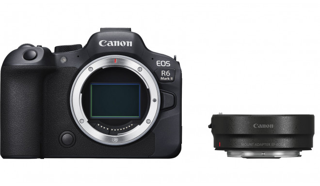 Canon EOS R6 Mark II + Mount Adapter EF-EOS R